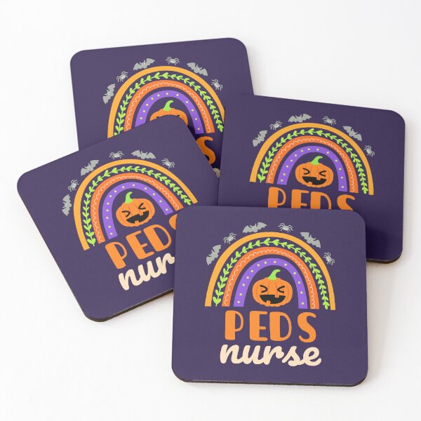 Item preview, Peds Nurse Pediatric Nursing Halloween Rainbow designed and sold by jaygo.