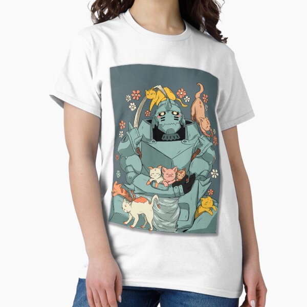 Item preview, Alphonse Elric with Cute Cats – Fullmetal Alchemist Fan Art designed and sold by 32BlackRoses.