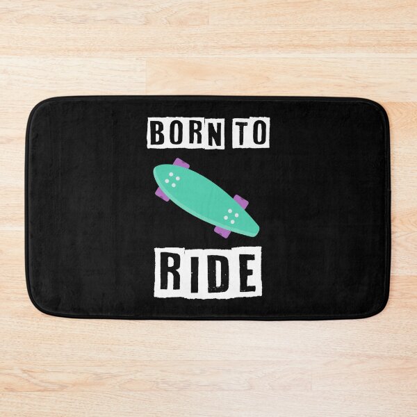 Item preview, born to ride skateboard skate designed and sold by la-petite-folie.