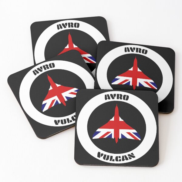 Item preview, Avro Vulcan Jet Bomber and Union Jack Flag designed and sold by Bear Cave Designs.
