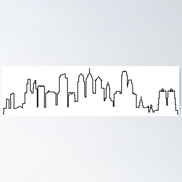 Item preview, Philadelphia City Skyline designed and sold by Ashleylcoop.