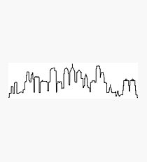 Skyline von Philadelphia Fotodruck