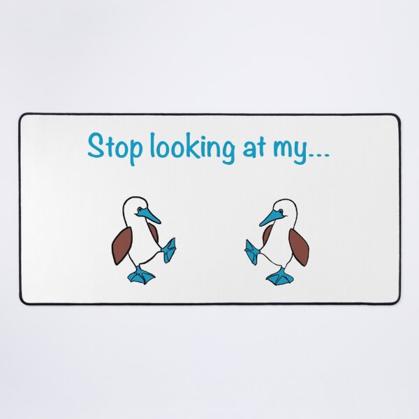 Item preview, Stop looking at my Boobies designed and sold by 3leggeddogg.