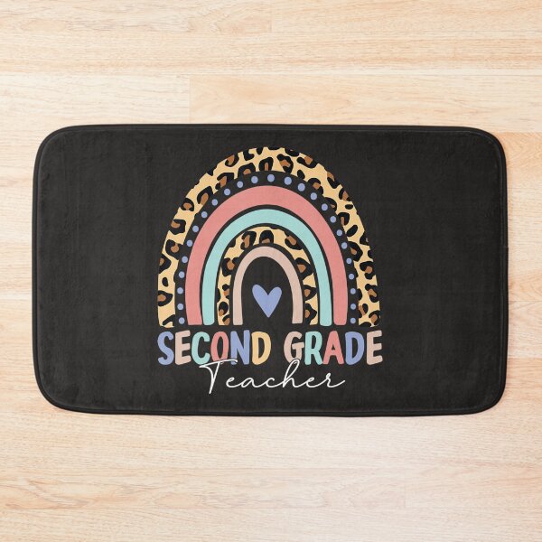 Item preview, Back To School Rainbow Leopard Second Grade Teacher Women  designed and sold by fawsonpnhamme.