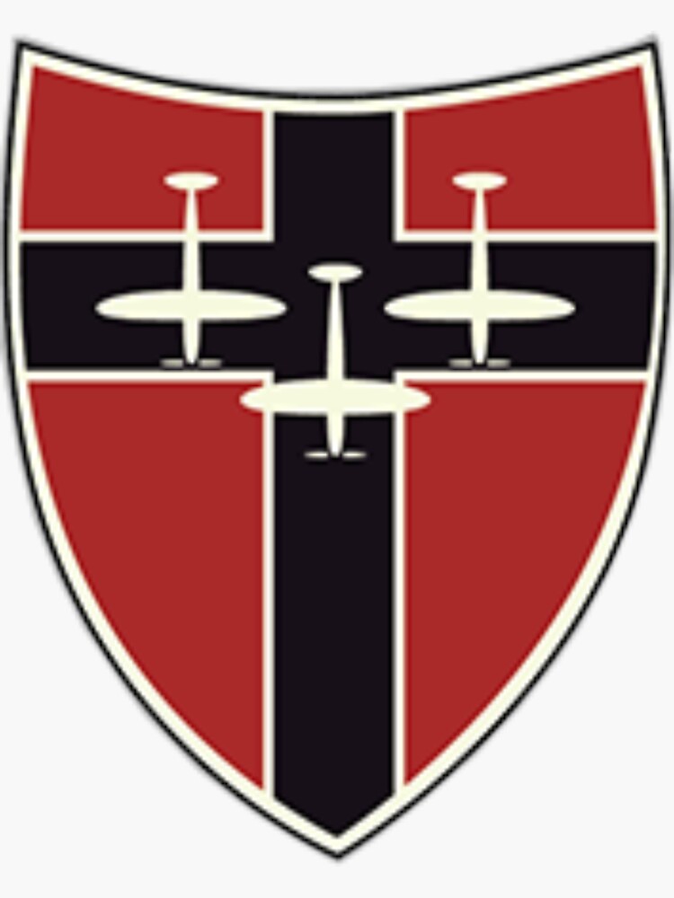 "WW2 air force Luftwaffe II./JG54 unit logo badge emblem" Sticker for