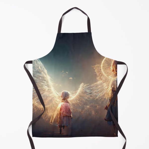 Item preview, An Angel guiding and healing a girl designed and sold by DistilledFuture.