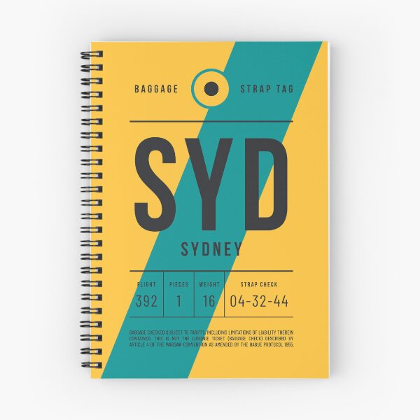 Item preview, Luggage Tag E - SYD Sydney Australia designed and sold by VoodooCircus.