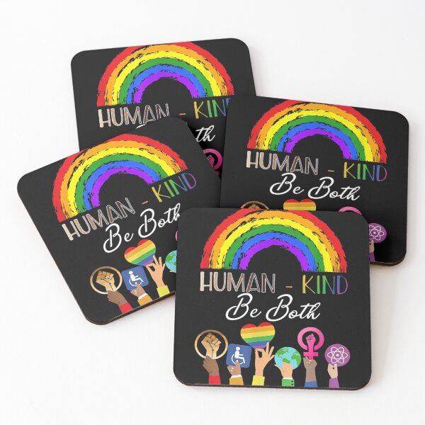Item preview, Human Kind Be Both Lgbt Rainbow  designed and sold by vergiebee.
