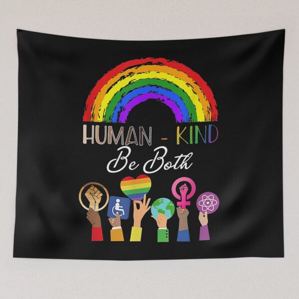 Item preview, Human Kind Be Both Lgbt Rainbow  designed and sold by vergiebee.