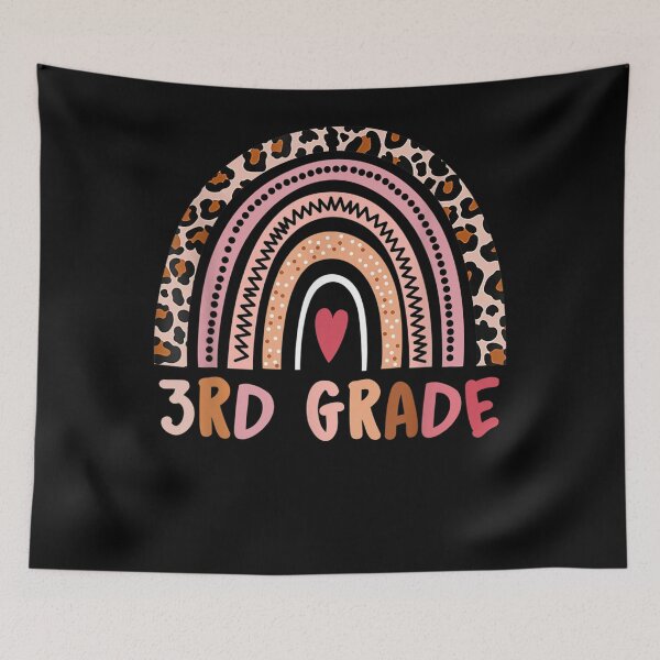 Item preview, Team 3rd Grade Squad Back To School Rainbow Kids Teacher  designed and sold by vergiebee.