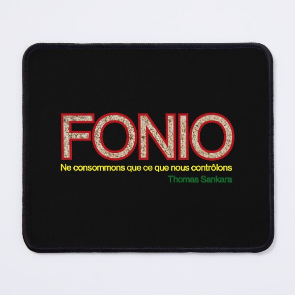 Item preview, Thomas Sankara Citation Ne Consommons Que Ce Que Nous Controlons le Fonio de Assimi Goita designed and sold by Tony Cisse.