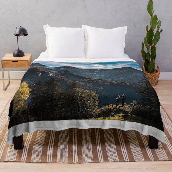 Item preview, Clean Mountain Air Mountain Landscape Design Painting designed and sold by randomtdesigns.