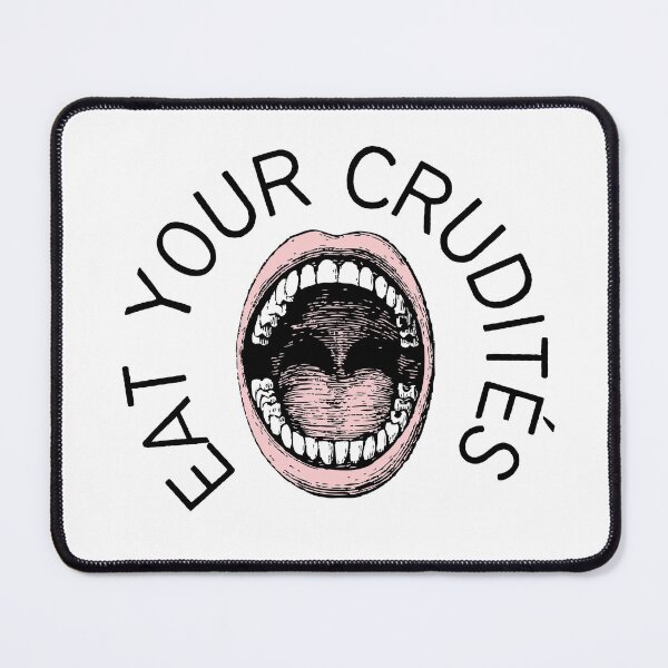 Item preview, Eat Your Crudités  designed and sold by MUZA9.