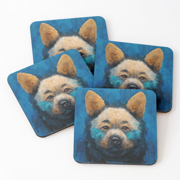 Item preview, Blue chow-chow designed and sold by GeneratedArt.