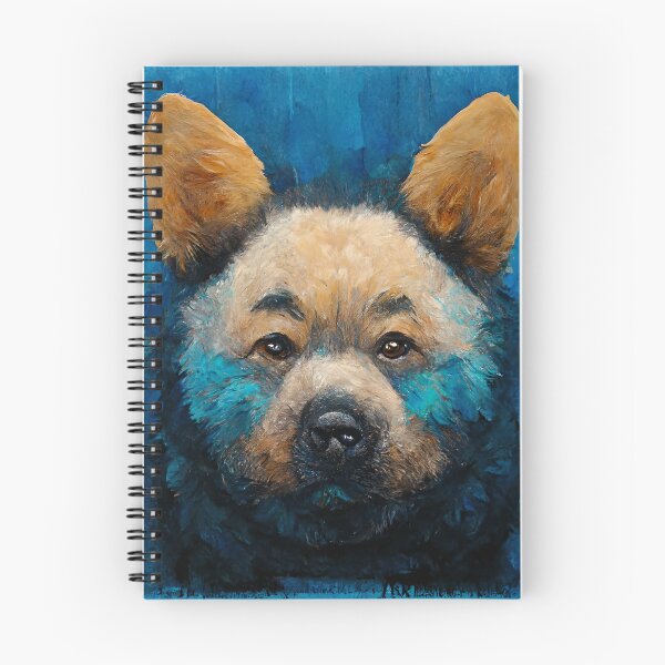 Item preview, Blue chow-chow designed and sold by GeneratedArt.
