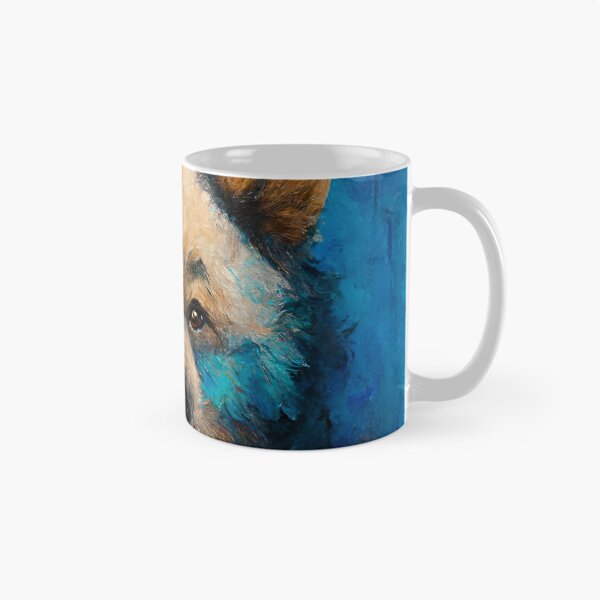 Item preview, Blue chow-chow designed and sold by GeneratedArt.