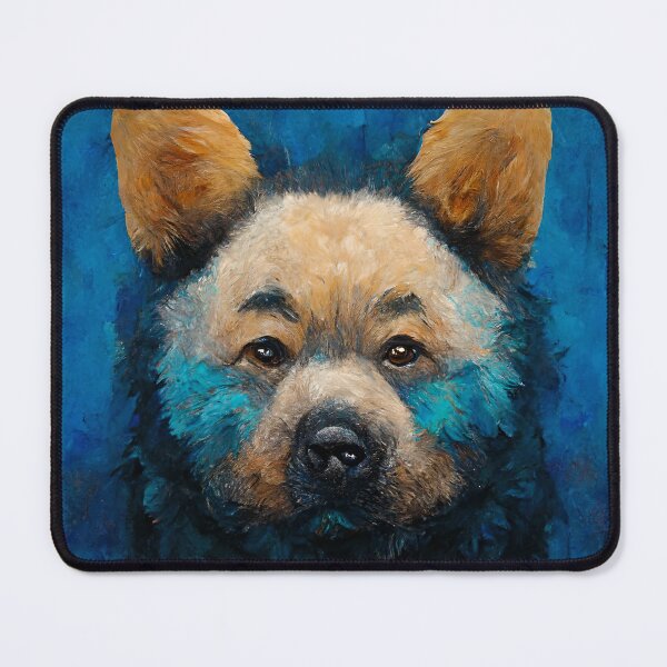 Item preview, Blue chow-chow designed and sold by GeneratedArt.