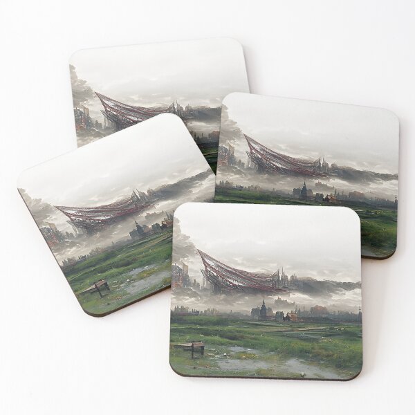 Item preview, Eerie city in the fog designed and sold by Koshimitzu.