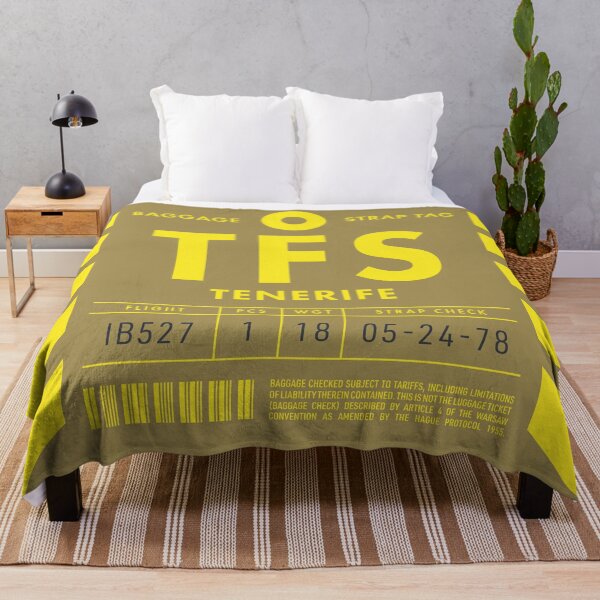 Item preview, Luggage Tag D - TFS Tenerife Canary Islands Spain designed and sold by VoodooCircus.
