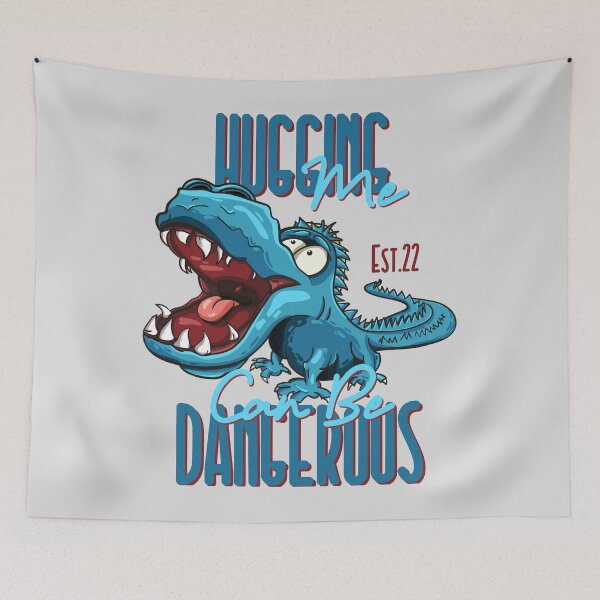Item preview, HUGGING ME CAN BE DANGEROUS designed and sold by GAADesignz.