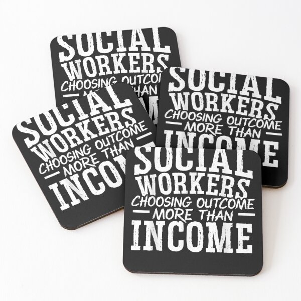 Item preview, Social Workers Choosing Outcome More Than Income  designed and sold by vergiebee.