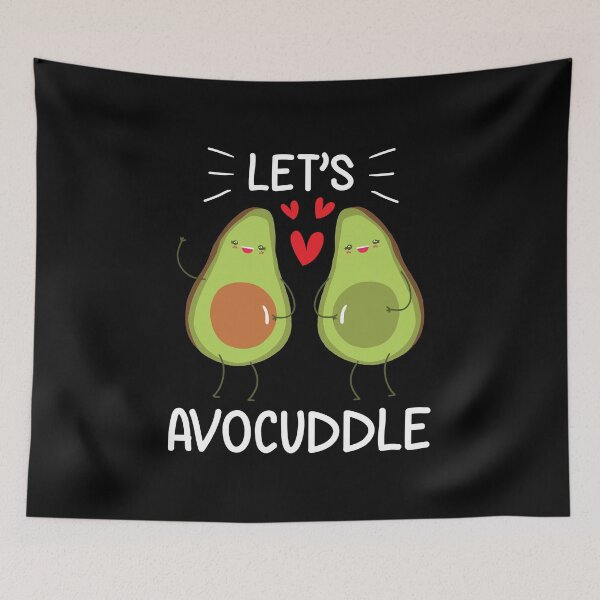 Item preview, Let's Avocuddle Clothing Vegan Lover Gift Avocado Valentine designed and sold by haselshirt.
