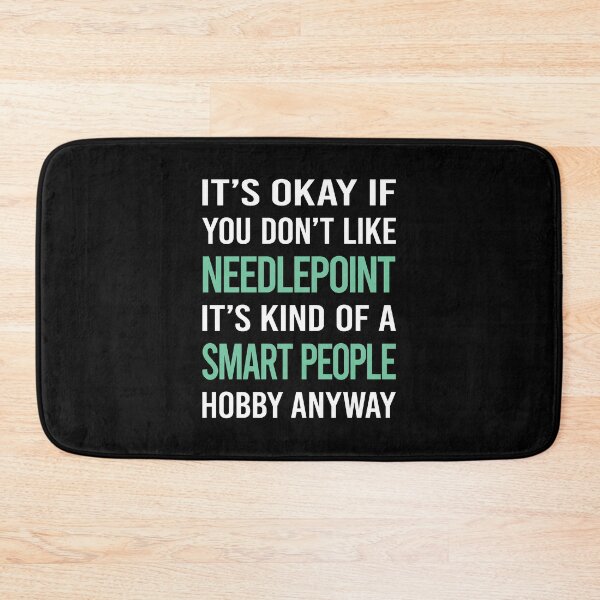 Item preview, Smart People Hobby Needlepoint Canvas Work designed and sold by RonaldEwing4782.