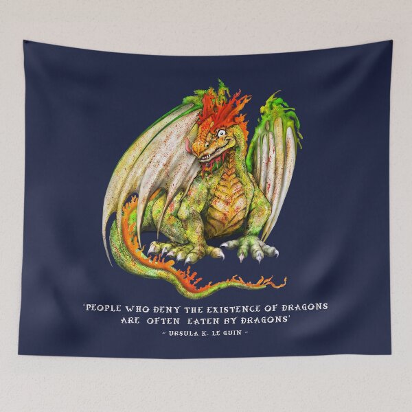 Item preview, Don't Get Eaten! | W Cartoon Dragon designed and sold by Snootrac.