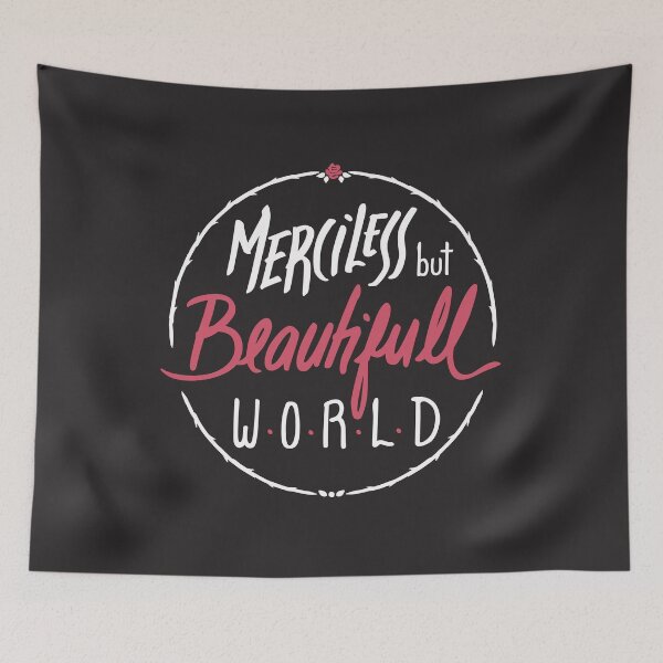 Item preview, Merciless but Beautifull world [black] designed and sold by SorceressDream.