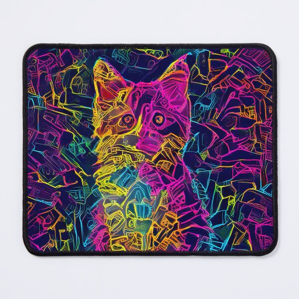 Item preview, Neon Cat Art designed and sold by Sapphire07.