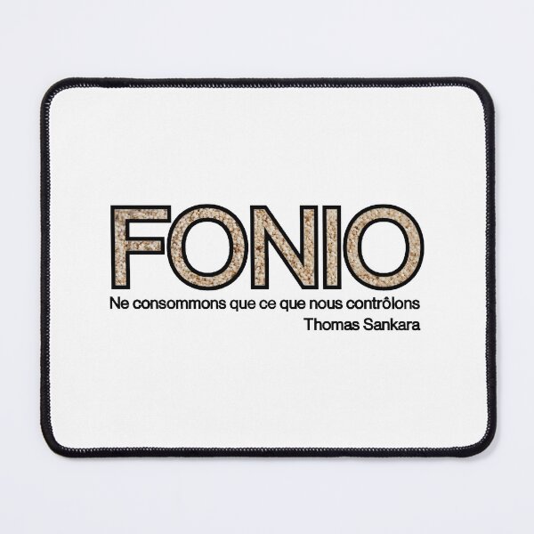 Item preview, Thomas Sankara Citation Ne Consommons Que Ce Que Nous Controlons le Fonio de Assimi Goita designed and sold by Tony Cisse.