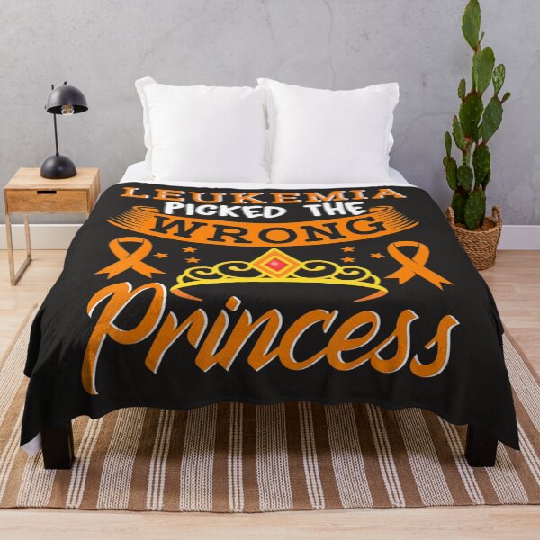 Item preview, Leukemia Picked The Wrong Princess Cancer Awareness designed and sold by schromtlmaascha.