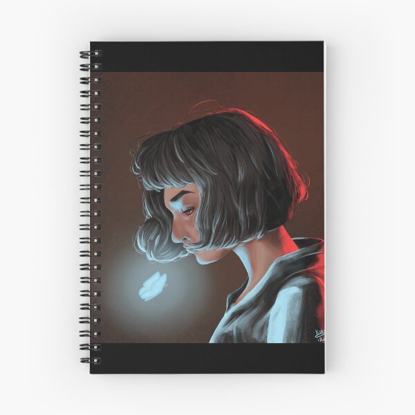 Item preview, Woman with Glowing Butterfly designed and sold by kishony.