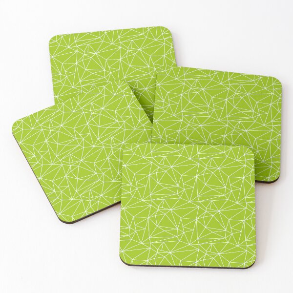 Item preview, Geometric Lime Green Pattern designed and sold by PatternHome.