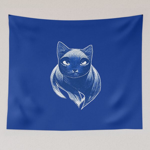 Item preview, Flying Blue Cat designed and sold by Aexlotyl.