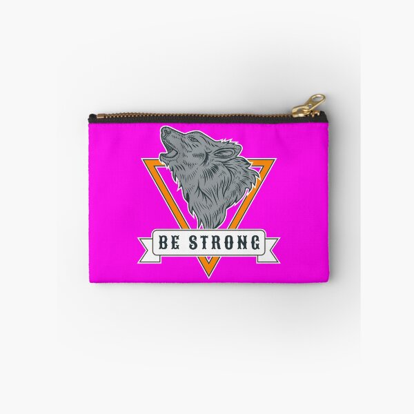 Item preview, Be strong like a wolf - graphic drawing howling wolf designed and sold by SICK-SENSE.