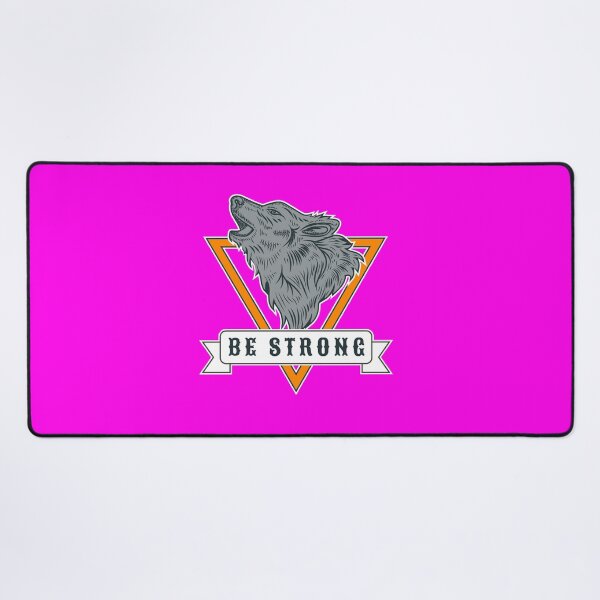 Item preview, Be strong like a wolf - graphic drawing howling wolf designed and sold by SICK-SENSE.