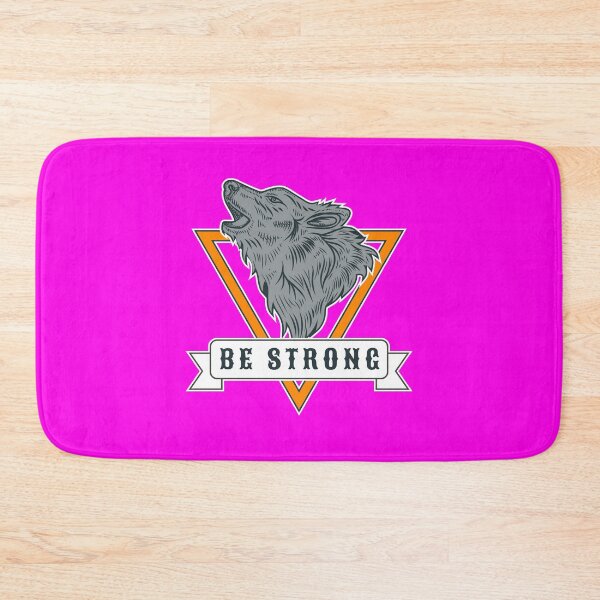 Item preview, Be strong like a wolf - graphic drawing howling wolf designed and sold by SICK-SENSE.
