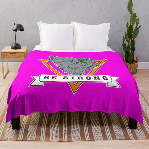 Item preview, Be strong like a wolf - graphic drawing howling wolf designed and sold by SICK-SENSE.