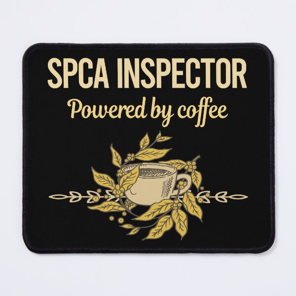 Item preview, Powered By Coffee Spca Inspector designed and sold by toniabrendaom.