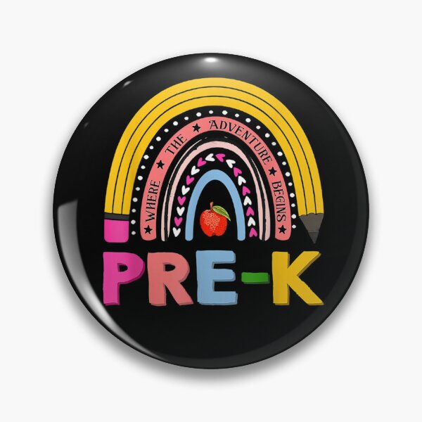 Item preview, Pre K Where The Adventure Begins Rainbow Back To School Kids  designed and sold by vergiebee.