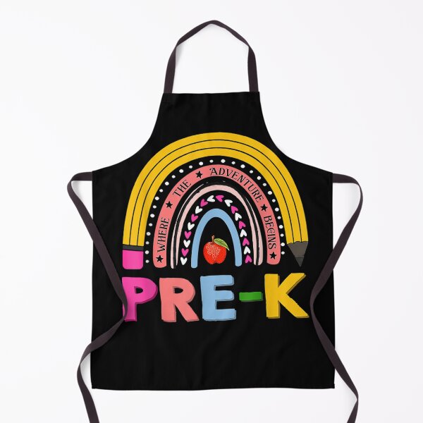 Item preview, Pre K Where The Adventure Begins Rainbow Back To School Kids  designed and sold by vergiebee.