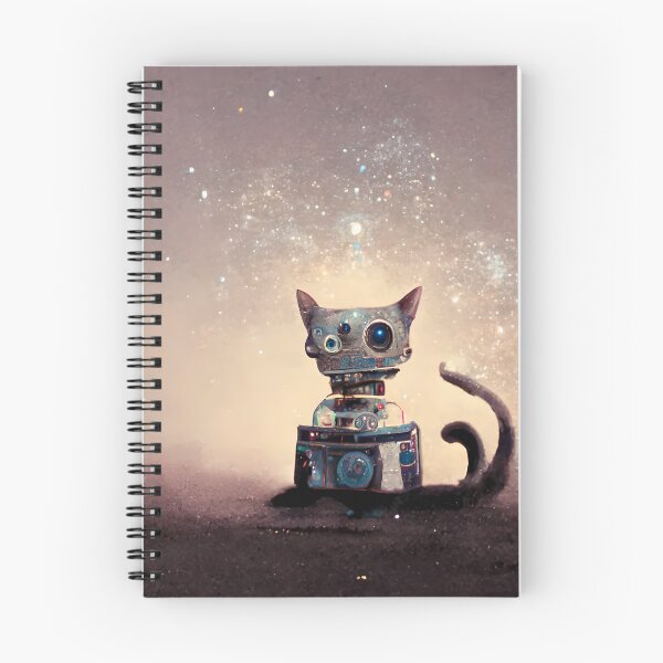 Item preview, Cat robot in space designed and sold by GeneratedArt.
