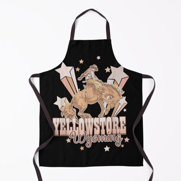 Item preview, Retro Vintage Yellowstone Wyoming Wild West Cowboy Rodeo designed and sold by vergiebee.