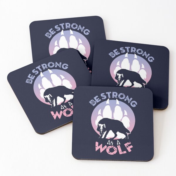 Item preview, Be Strong As A Wolf designed and sold by TMBTM.
