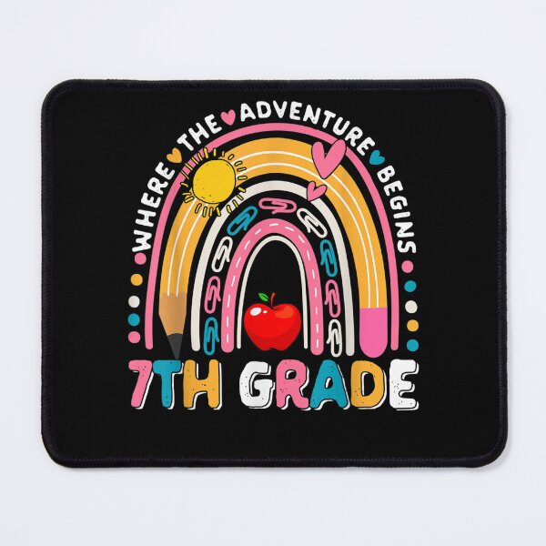 Item preview, Funny Where The Adventure Begins 7th Grade Back To School designed and sold by vergiebee.