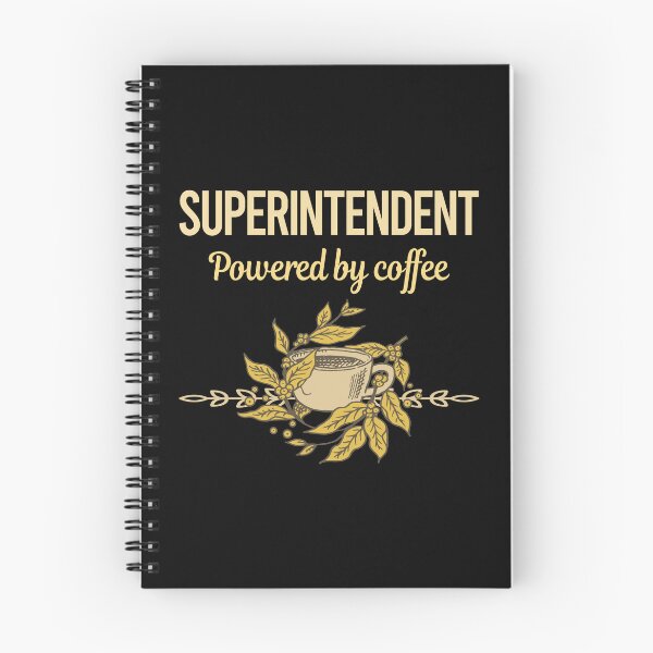 Item preview, Powered By Coffee Superintendent designed and sold by toniabrendaom.