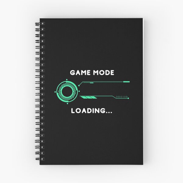 Item preview, Game mode loading - Text based design illustration - White text designed and sold by Nemesiscrowd.