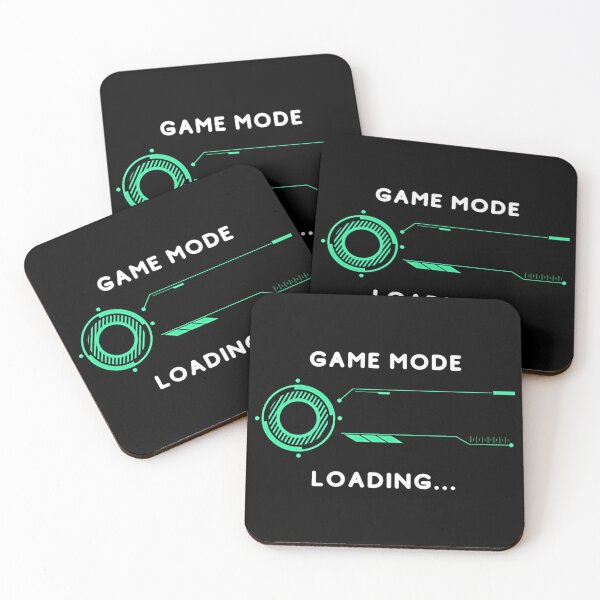 Item preview, Game mode loading - Text based design illustration - White text designed and sold by Nemesiscrowd.