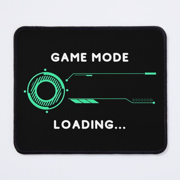 Item preview, Game mode loading - Text based design illustration - White text designed and sold by Nemesiscrowd.
